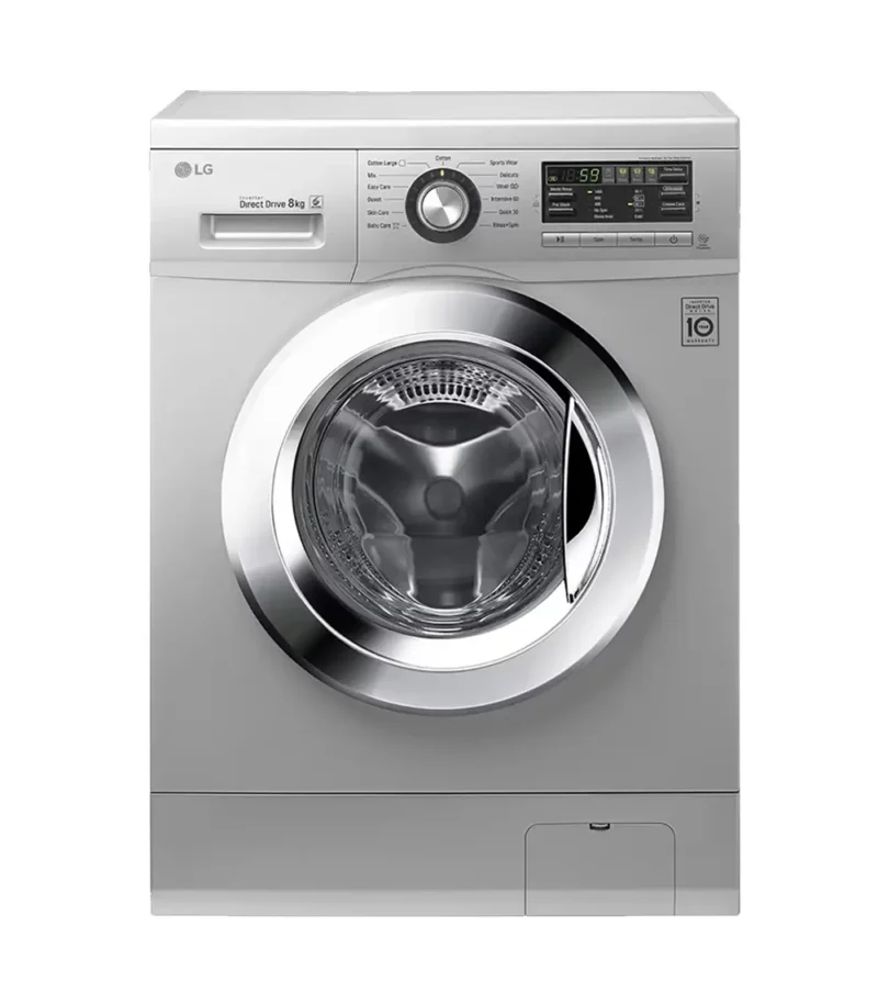 ماشین لباسشویی ال جی مدل F1496TDT24 ظرفیت 8 کیلوگرم