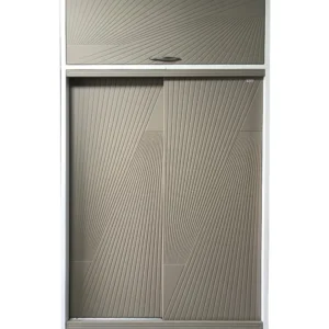 کمد دیواری سیار 3 تکه ریلی NZ-5003، درب MDF بدنه ملامینه