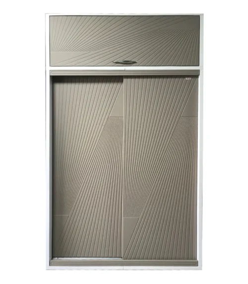 کمد دیواری سیار 3 تکه ریلی NZ-5003، درب MDF بدنه ملامینه